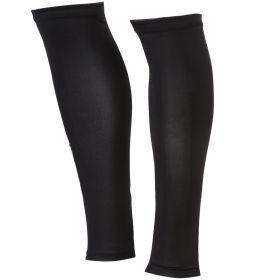 1 Pair Outdoor Unisex Sports Sun UV Protection Breathable Leg Sleeves (L) (Option: L)