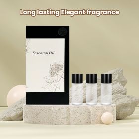 Car Air Fresheners Natural French Perfume Lasts 45 Days, Portable Waterless Car Diffuser Air Freshener Car Aromatherapy Diffuser (Color: White)